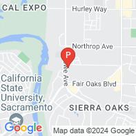 View Map of 650 Howe Avenue, 100,Sacramento,CA,95825